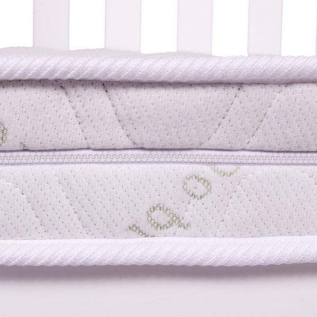 Babyhood Furniture Nursery Bamboo Bamboo Breathe Eze Mattress