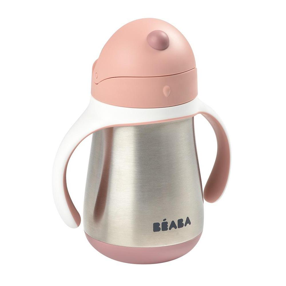 Beaba Accessory Feeding Beaba Stainless Steel Straw Cup 250ml