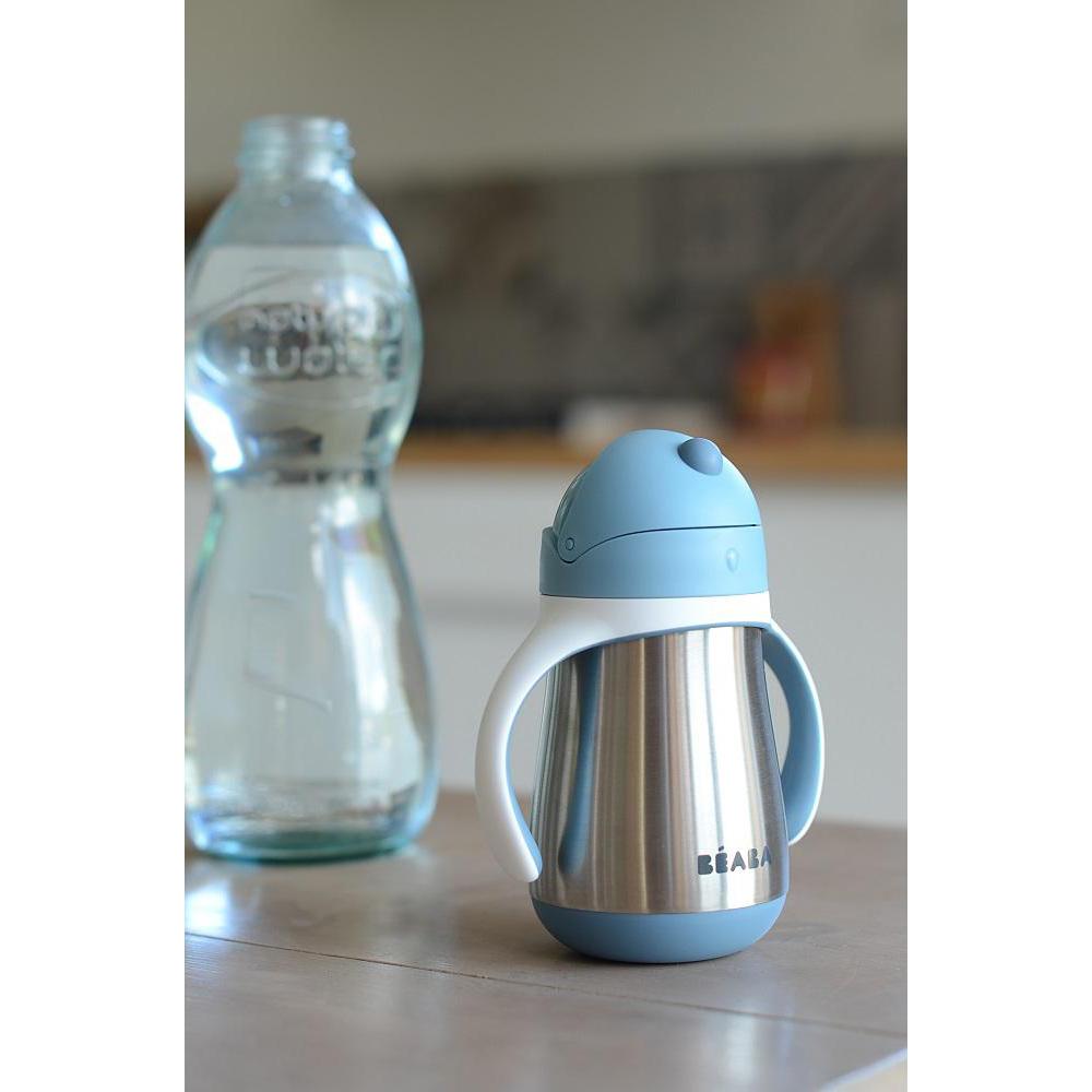 Beaba Accessory Feeding Beaba Stainless Steel Straw Cup 250ml