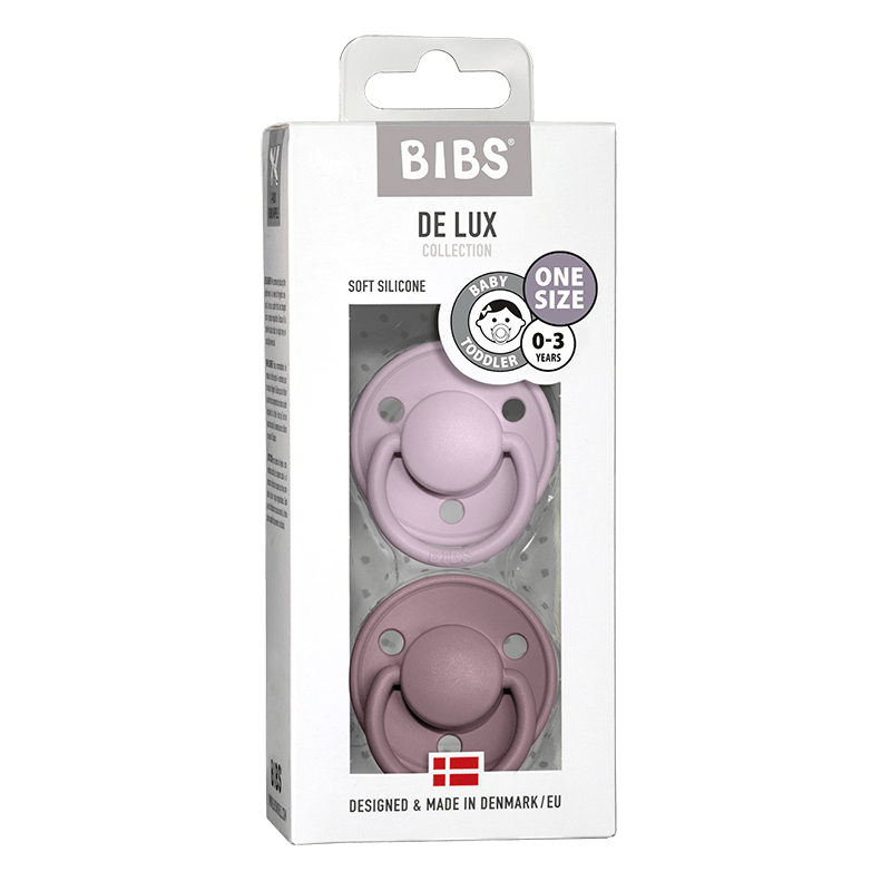 Bibs Baby Accessory BIBS De Lux Silicone 2 Pack - One Size