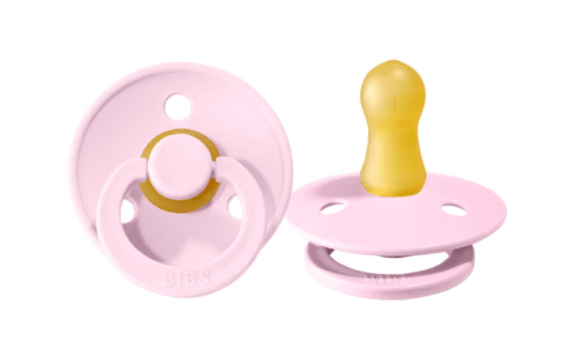 Bibs Baby Care Baby Pink BIBS Pacifier 2 Pack - Size 1 (0-6M)