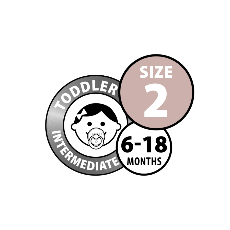 Bibs Baby Care BIBS Pacifier 2 Pack - Size 2 (6-18M)
