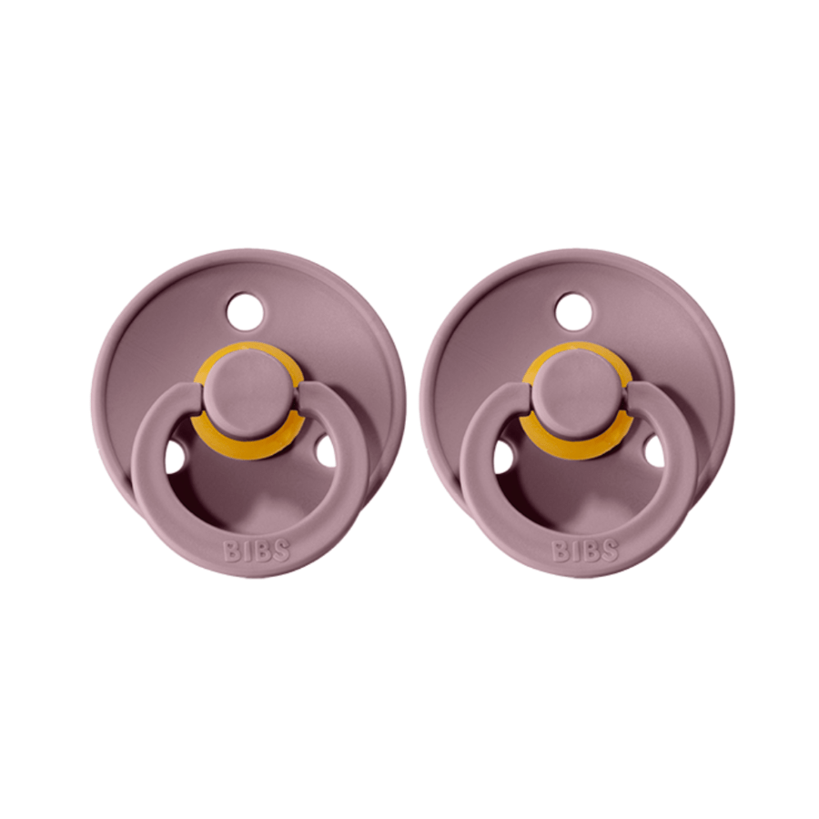 Bibs Baby Care Heather BIBS Pacifier 2 Pack - Size 2 (6-18M)