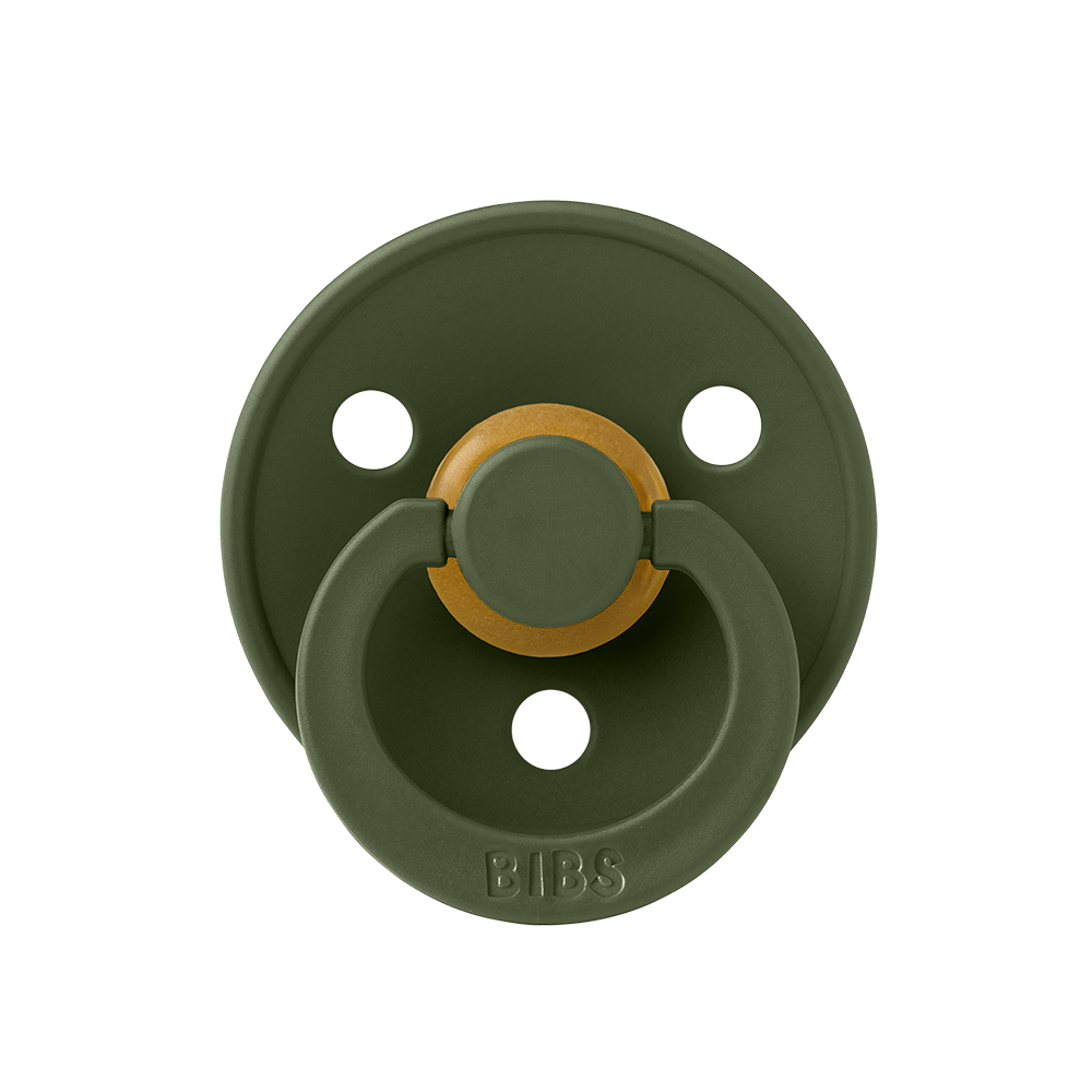Bibs Baby Care Hunter Green BIBS Colour, Round 2 Pack - Size 1 (0-6M)