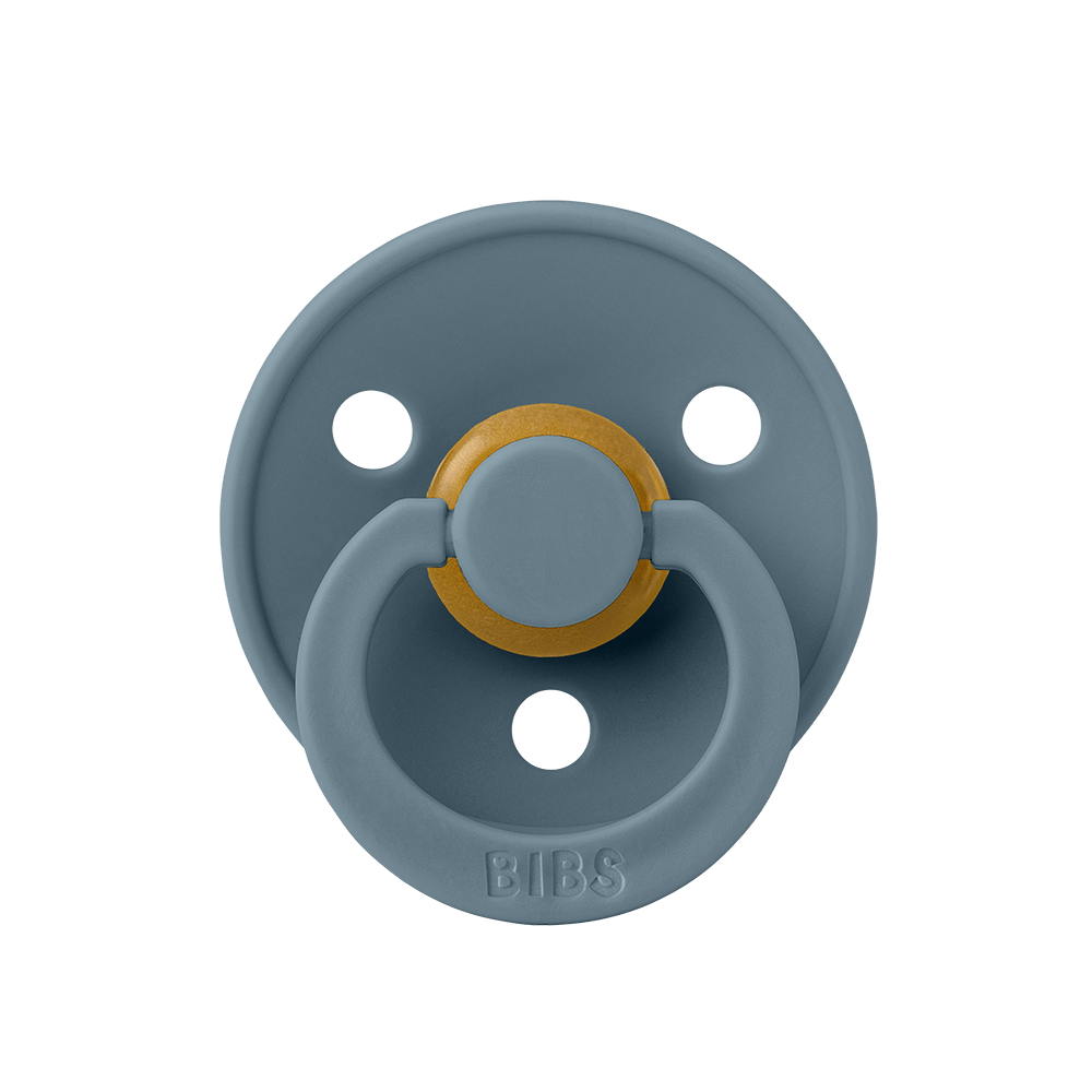 Bibs Baby Care Petrol BIBS Colour, Round 2 Pack - Size 1 (0-6M)