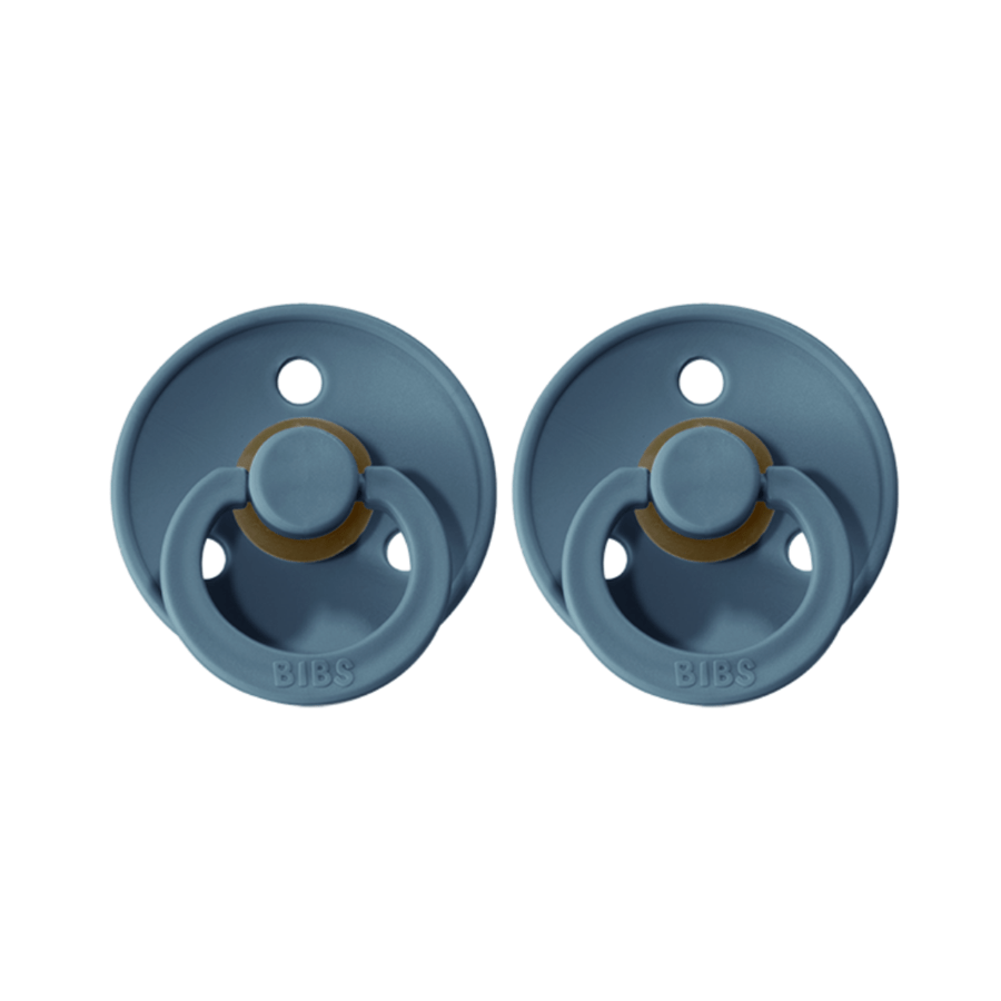 Bibs Baby Care Petrol BIBS Pacifier 2 Pack - Size 1 (0-6M)