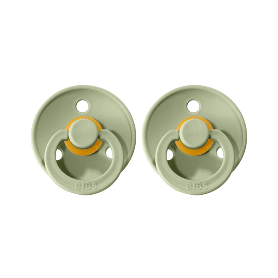 Bibs Baby Care Sage BIBS Pacifier 2 Pack - Size 1 (0-6M)