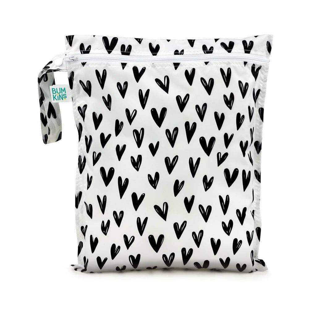 Bumkins Diaper Wet Bags Hearts Wet Bag