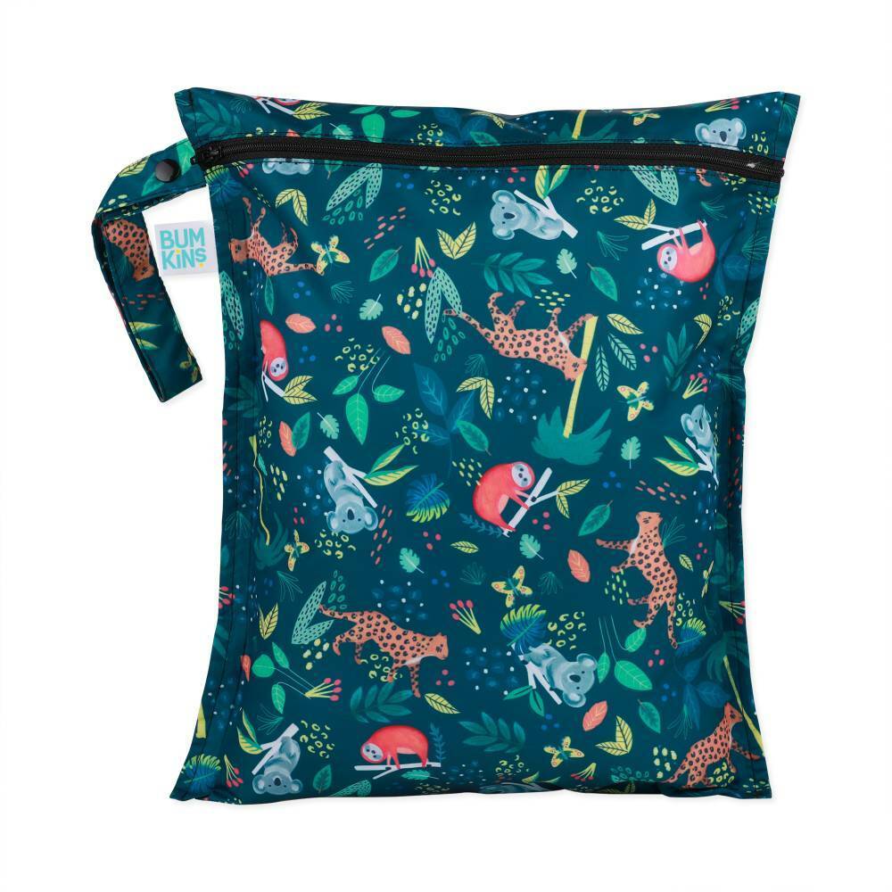 Bumkins Diaper Wet Bags Jungle Wet Bag