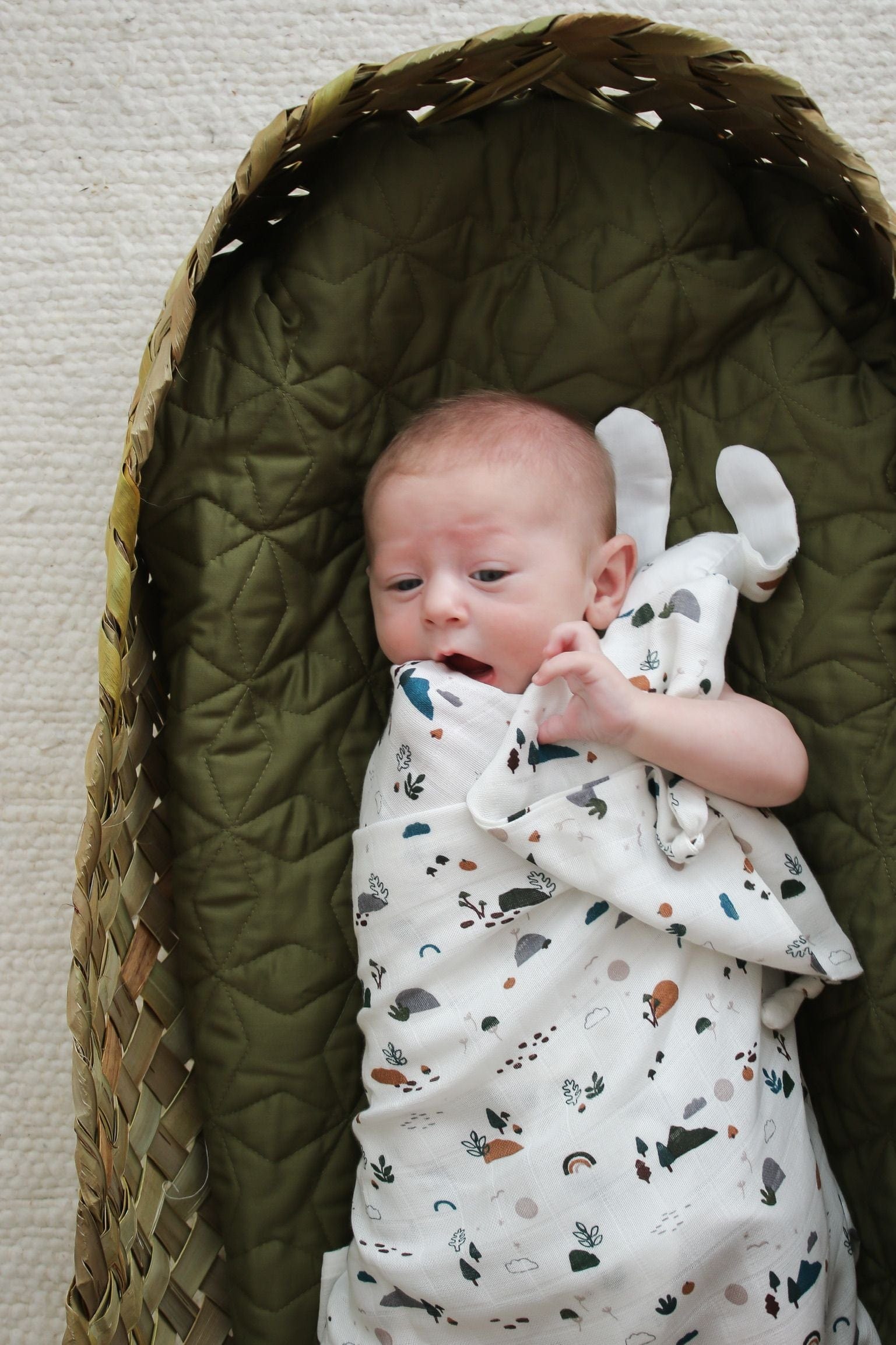 Burrow & Be Baby Accessory Garden Treasures Bunny Comforter