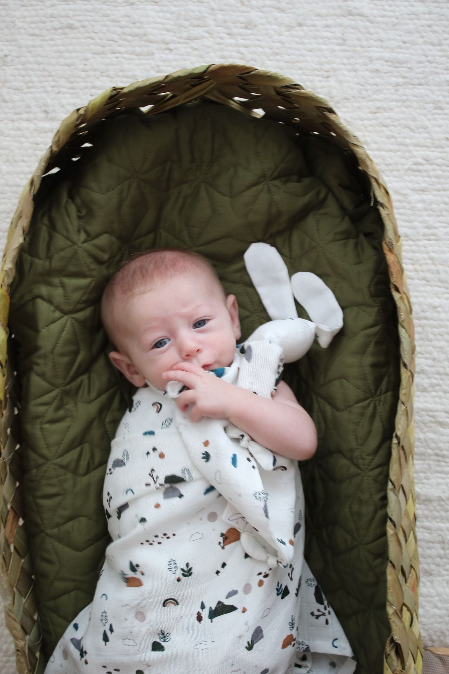 Burrow & Be Baby Accessory Garden Treasures Bunny Comforter