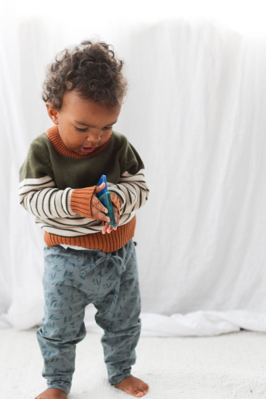 Burrow & Be Baby Boys Pant Marks Baby Pants