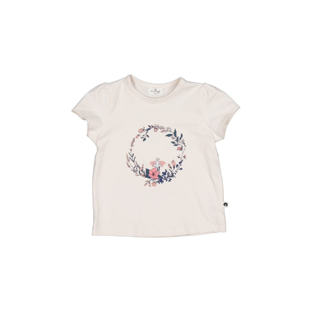 Burrow & Be Girls Tee Girls Fairy Wreath T-Shirt