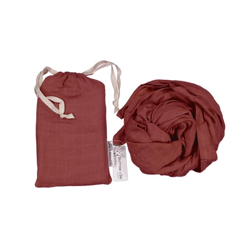 Burrow & Be Linen Sheets Clay Essentials Muslin Wrap