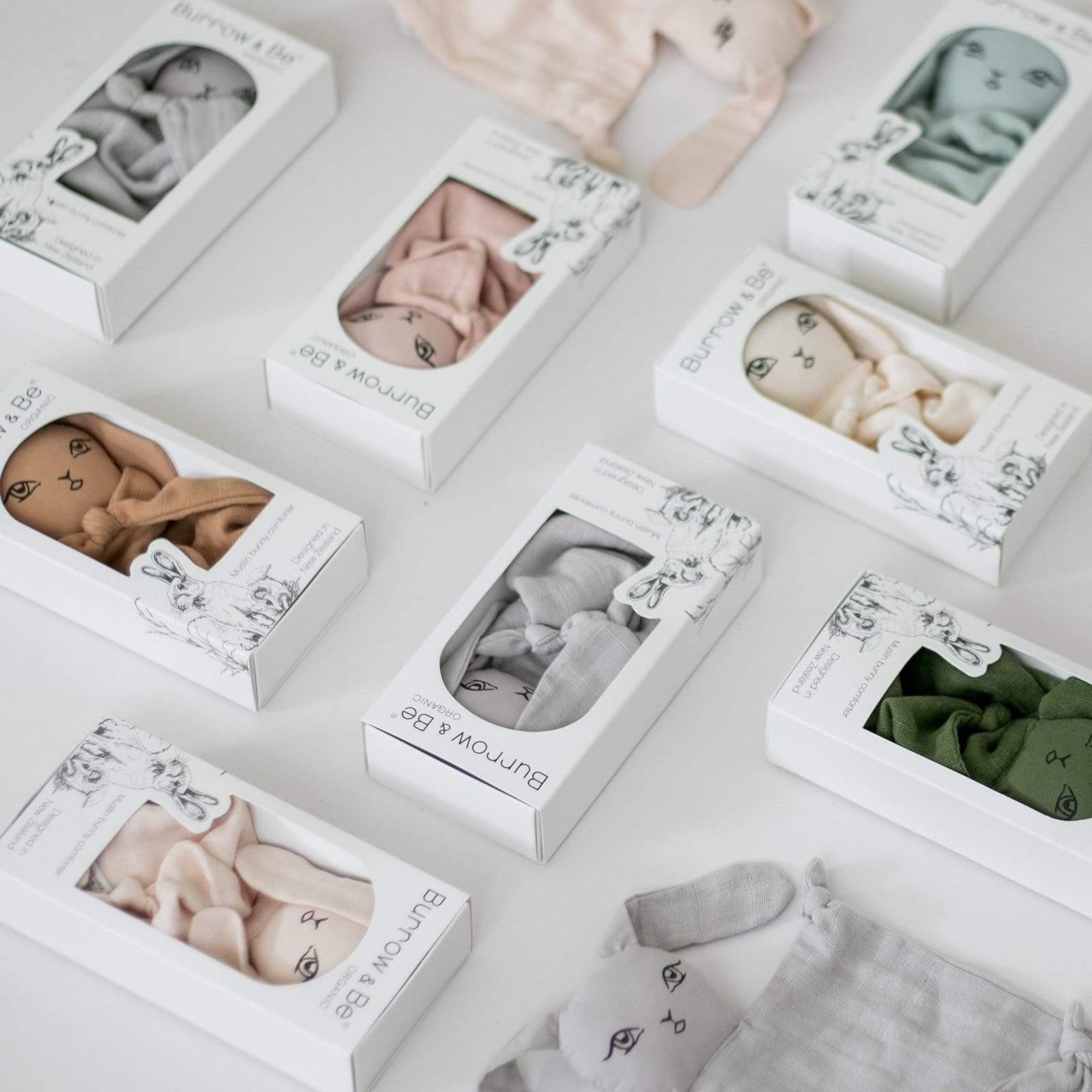 Muslin Bunny Comforter - Parnell Baby Boutique