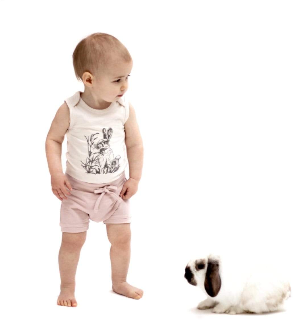 Burrow & Be Unisex Outfit Organic Singlet Onesie