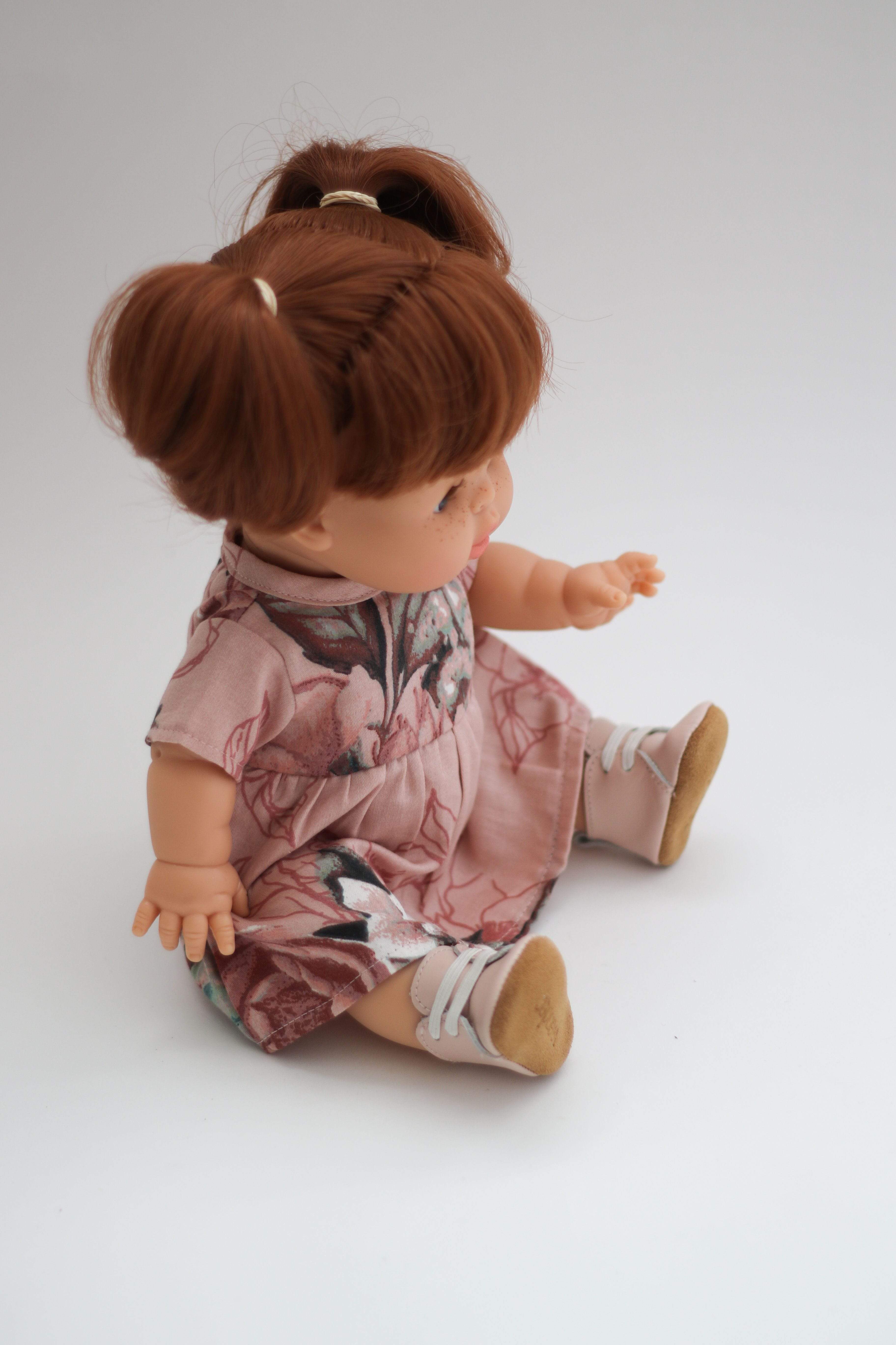 Burrow & Be Wander Dolls Shoes - Boot in Petal