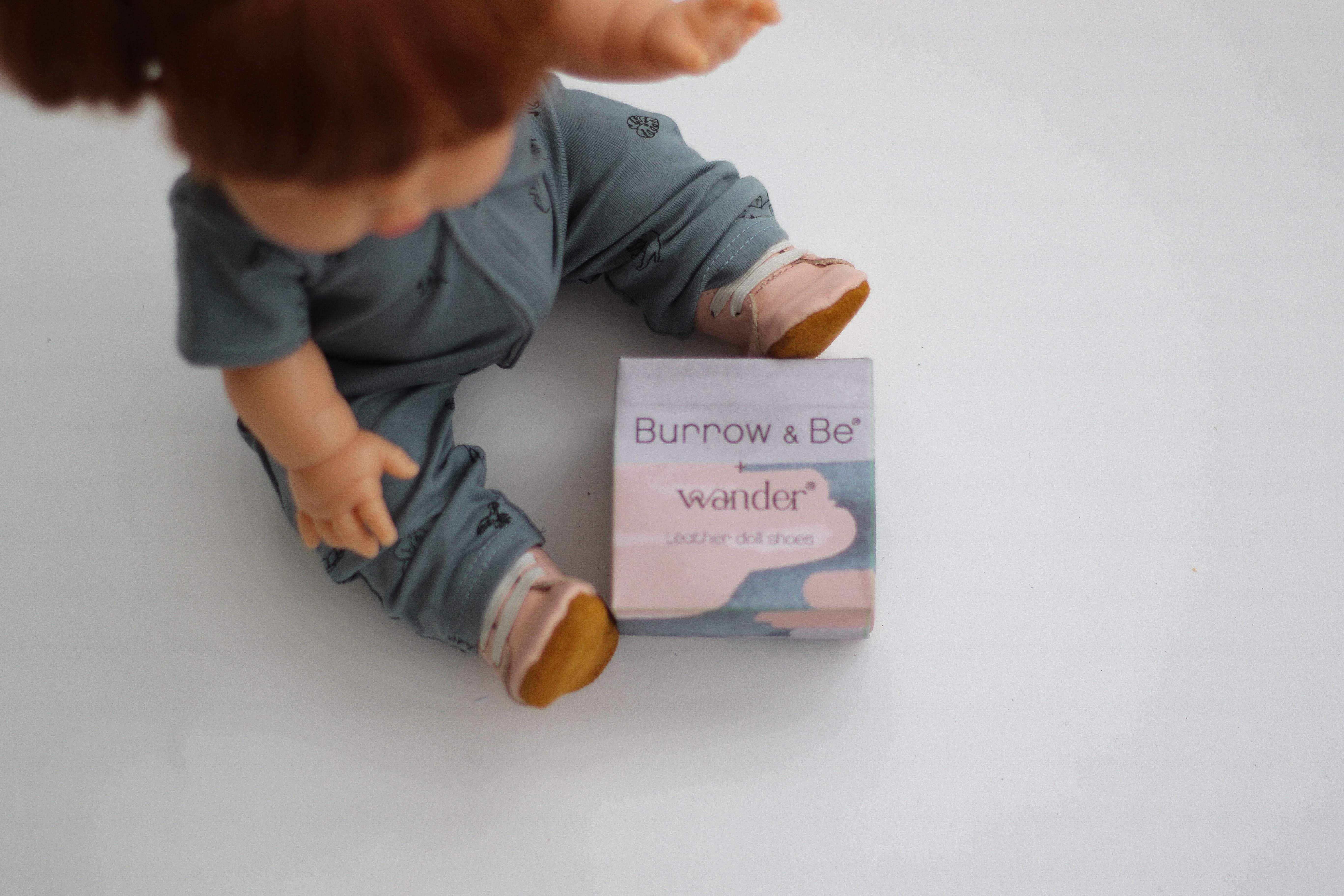 Burrow & Be Wander Dolls Shoes - Boot in Petal