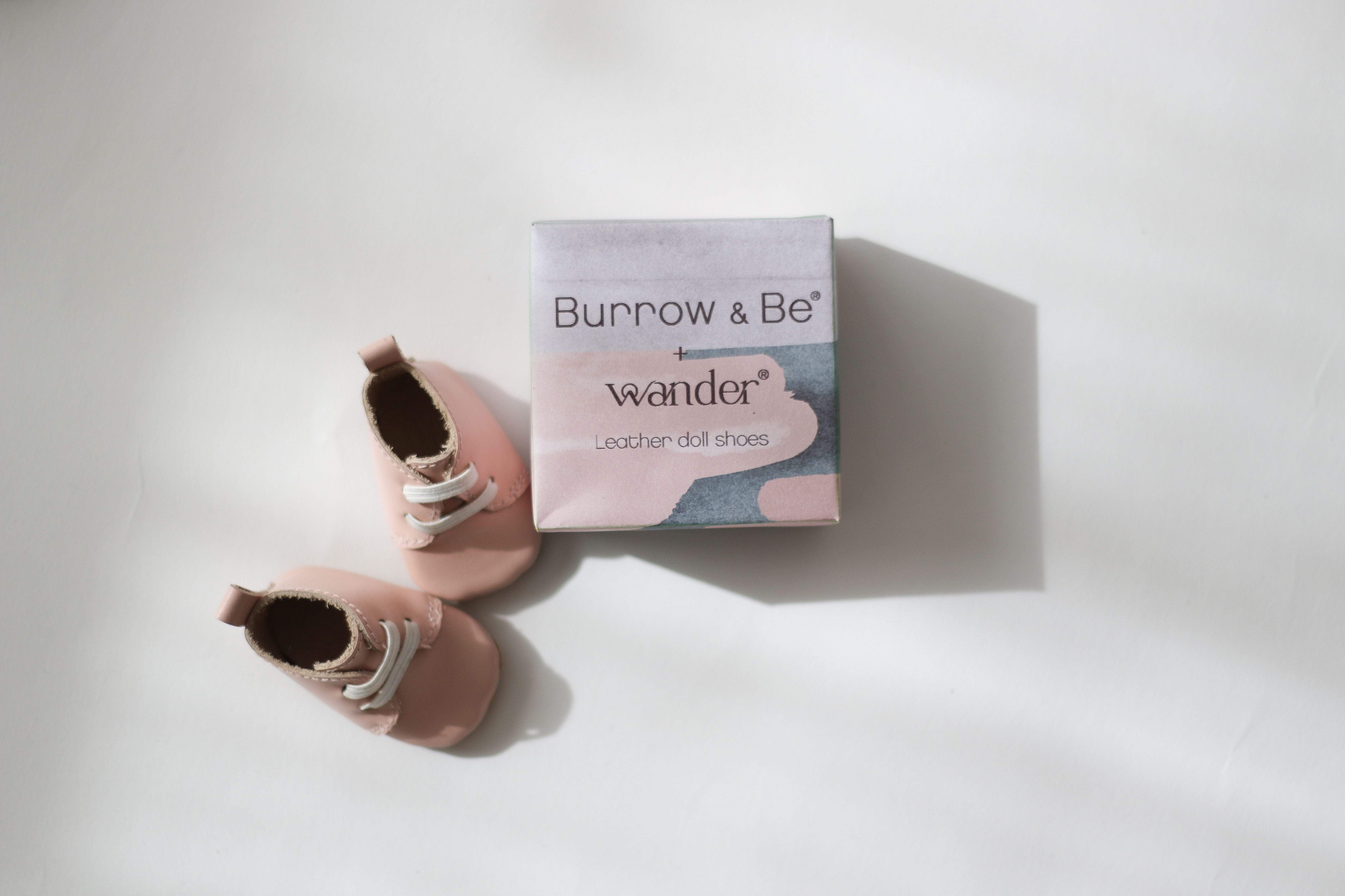 Burrow & Be Wander Dolls Shoes - Boot in Petal