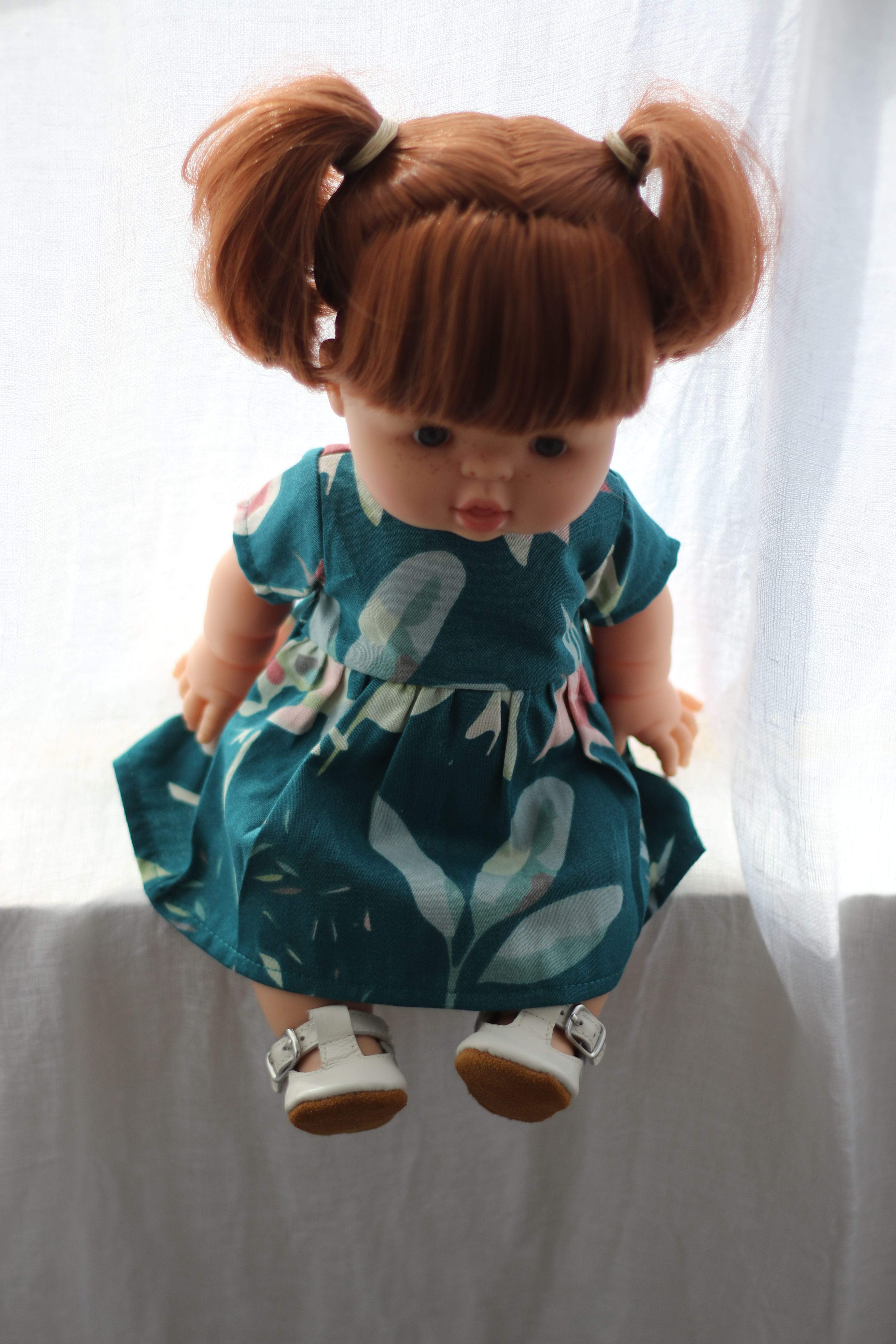 Burrow & Be Wander Dolls Shoes - T Bar in Cloud