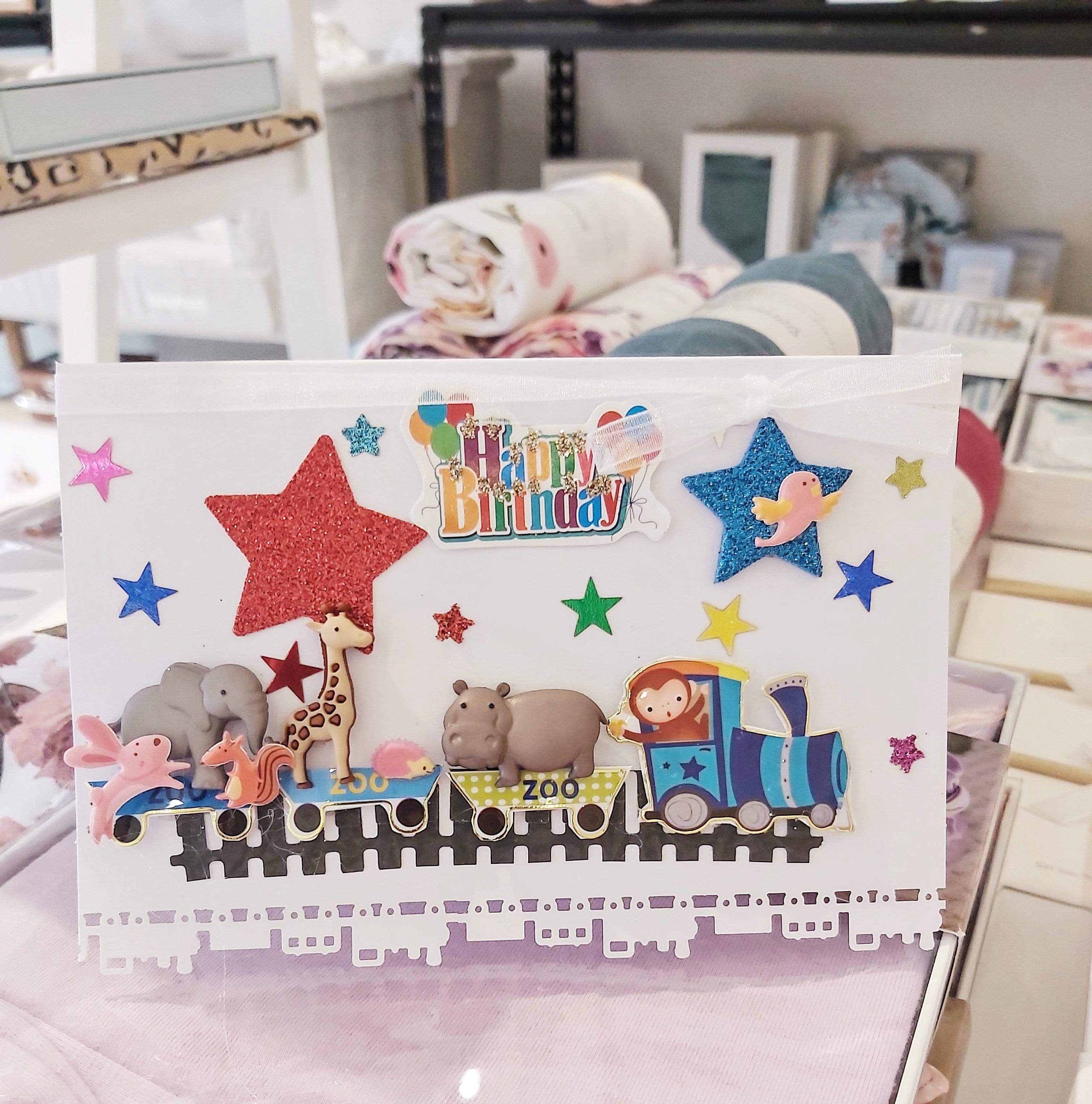 Cards by Trish Childrens Gifts Animal Handmade Gift Card