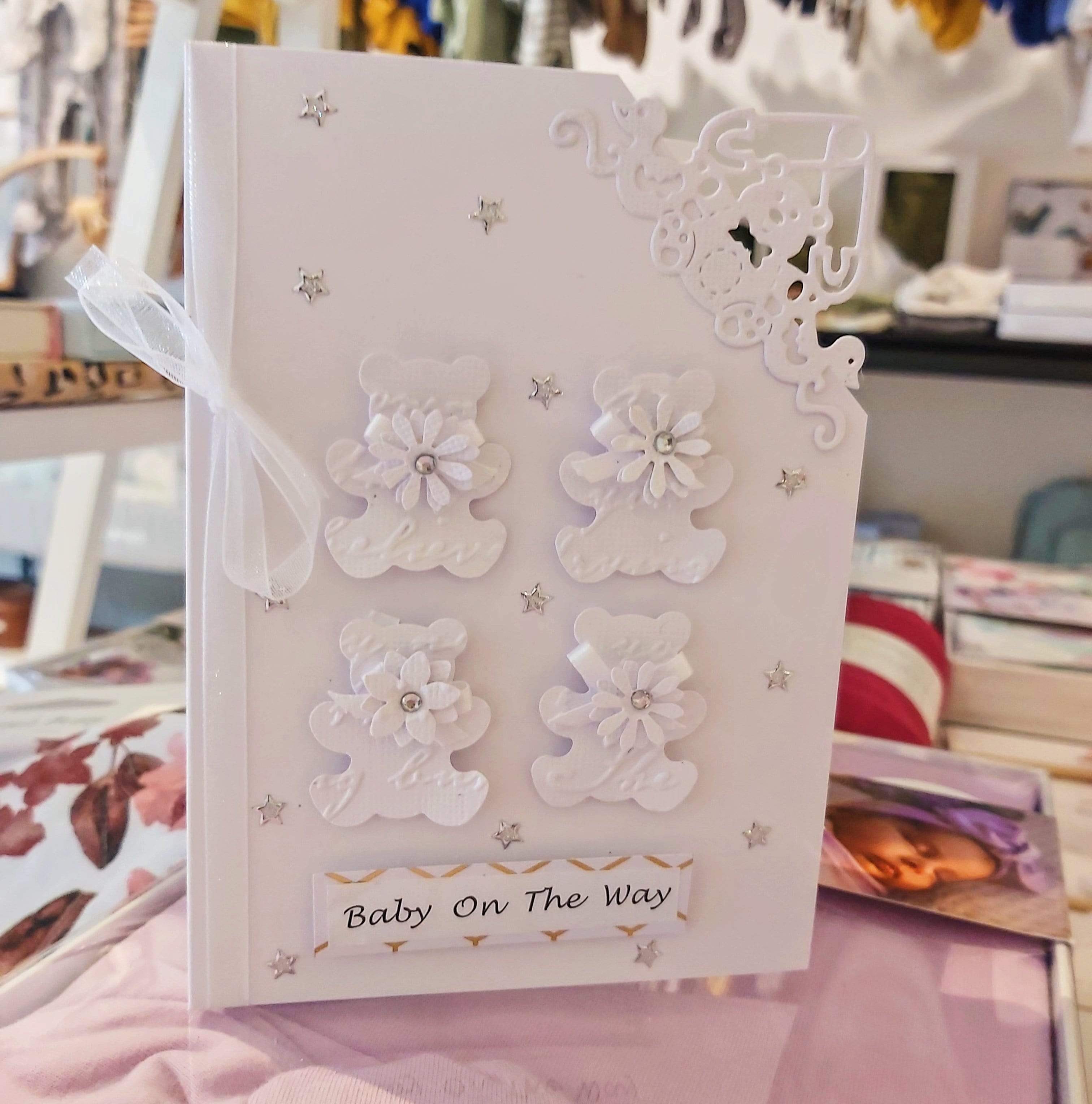 Cards by Trish Childrens Gifts Teddy Handmade Gift Card