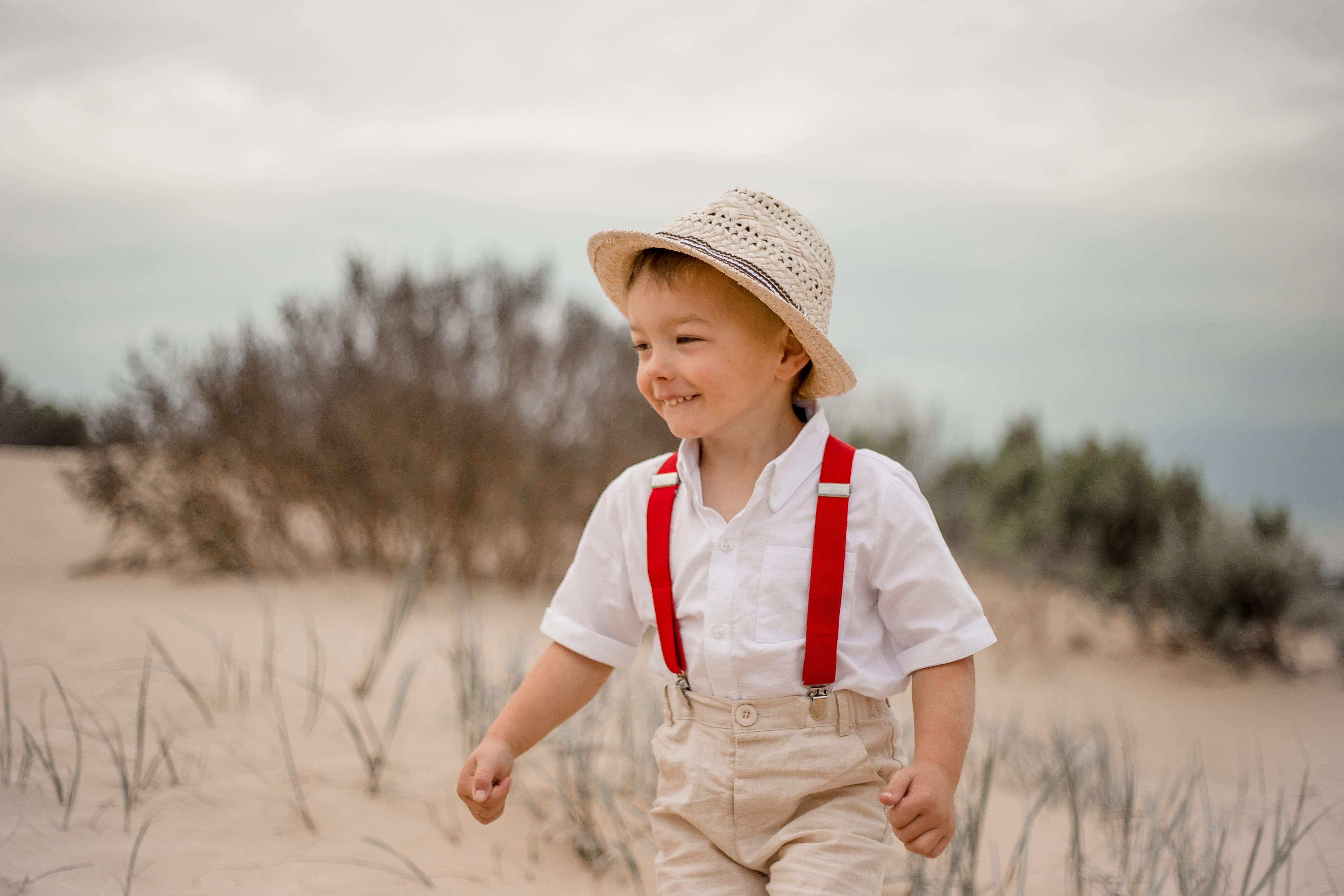 Designer Kidz Boys Accessory Bradley Boys Suspenders