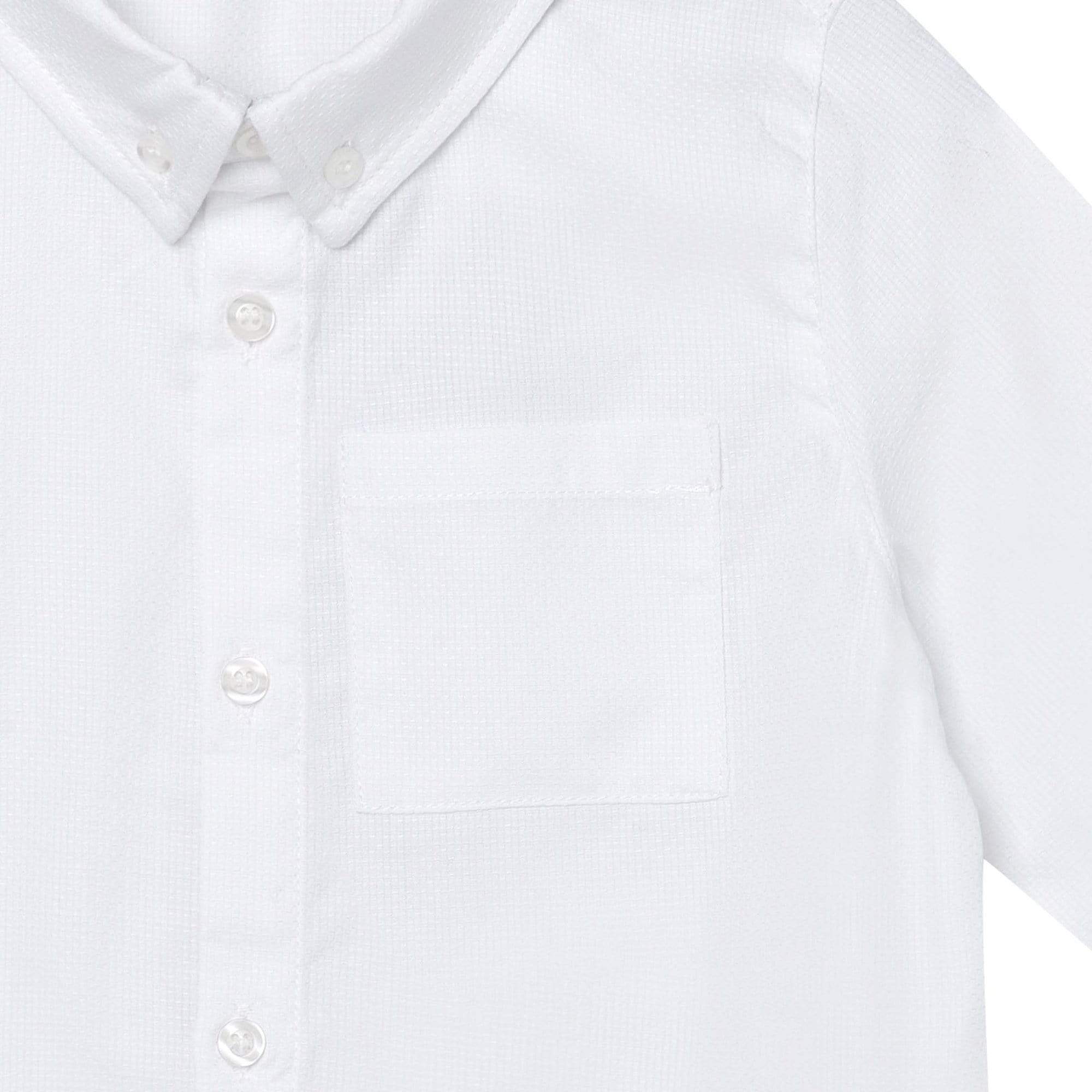 Designer Kidz Boys Tops Jackson Long Sleeve Formal Shirt