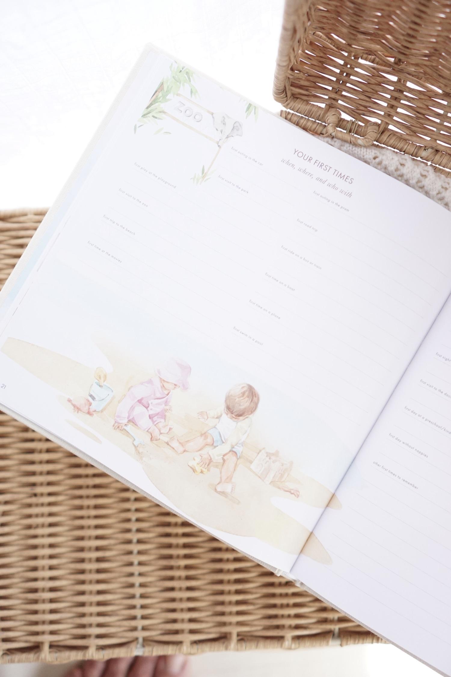 Forget Me Not Childrens Books Baby Record Book - Your First Years