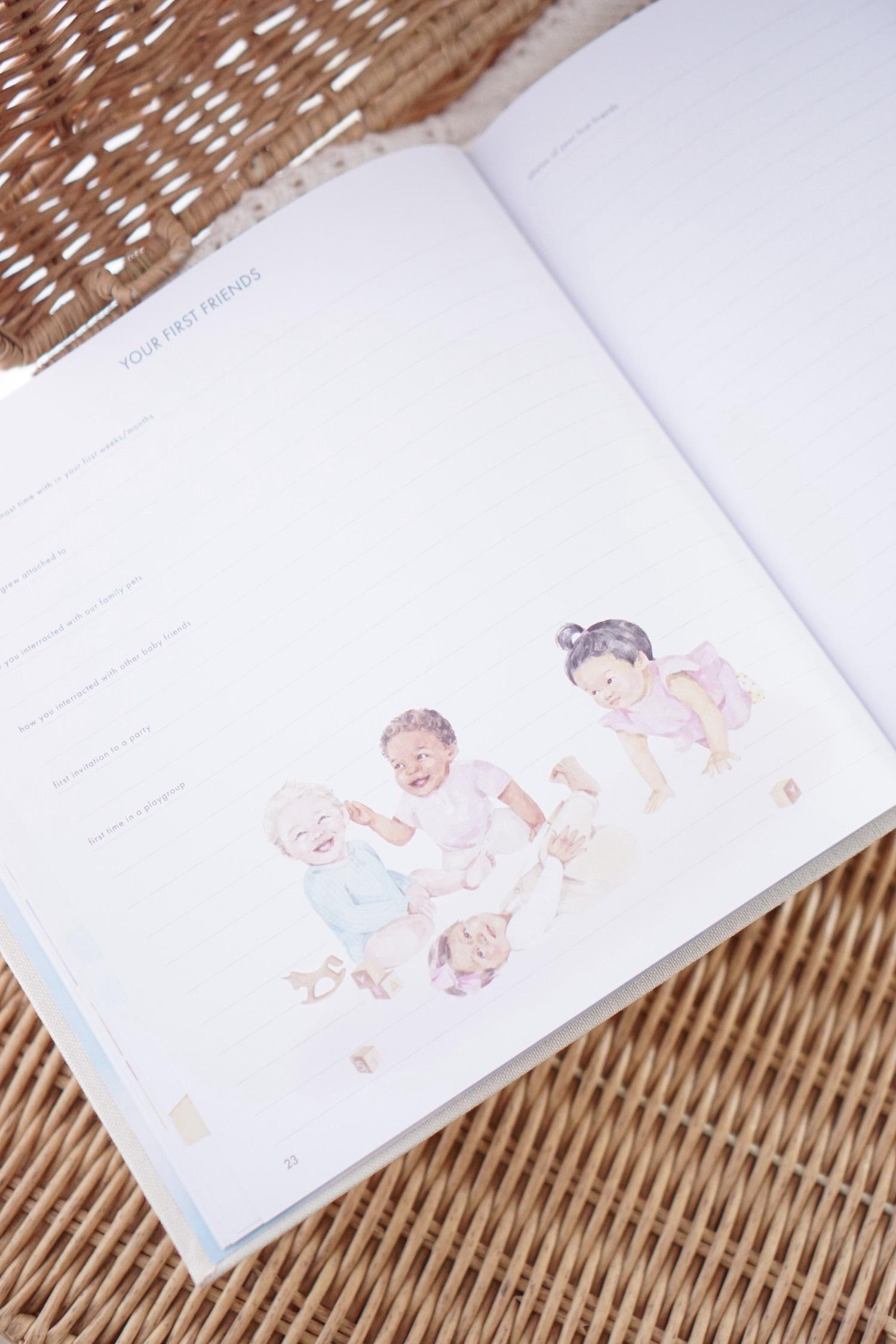 Forget Me Not Childrens Books Baby Record Book - Your First Years