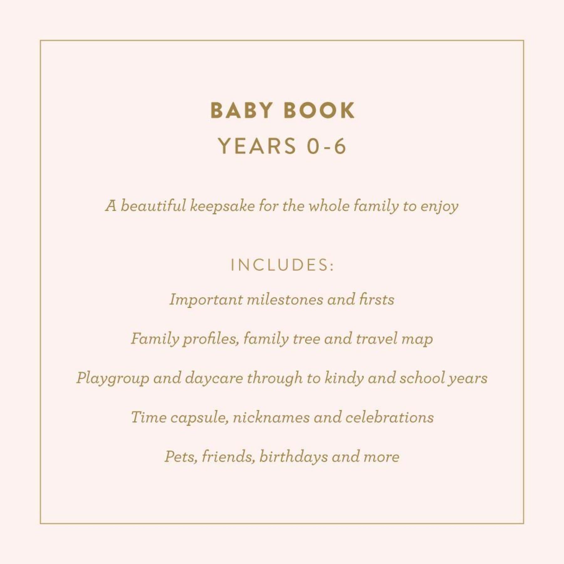 Baby Book - Parnell Baby Boutique