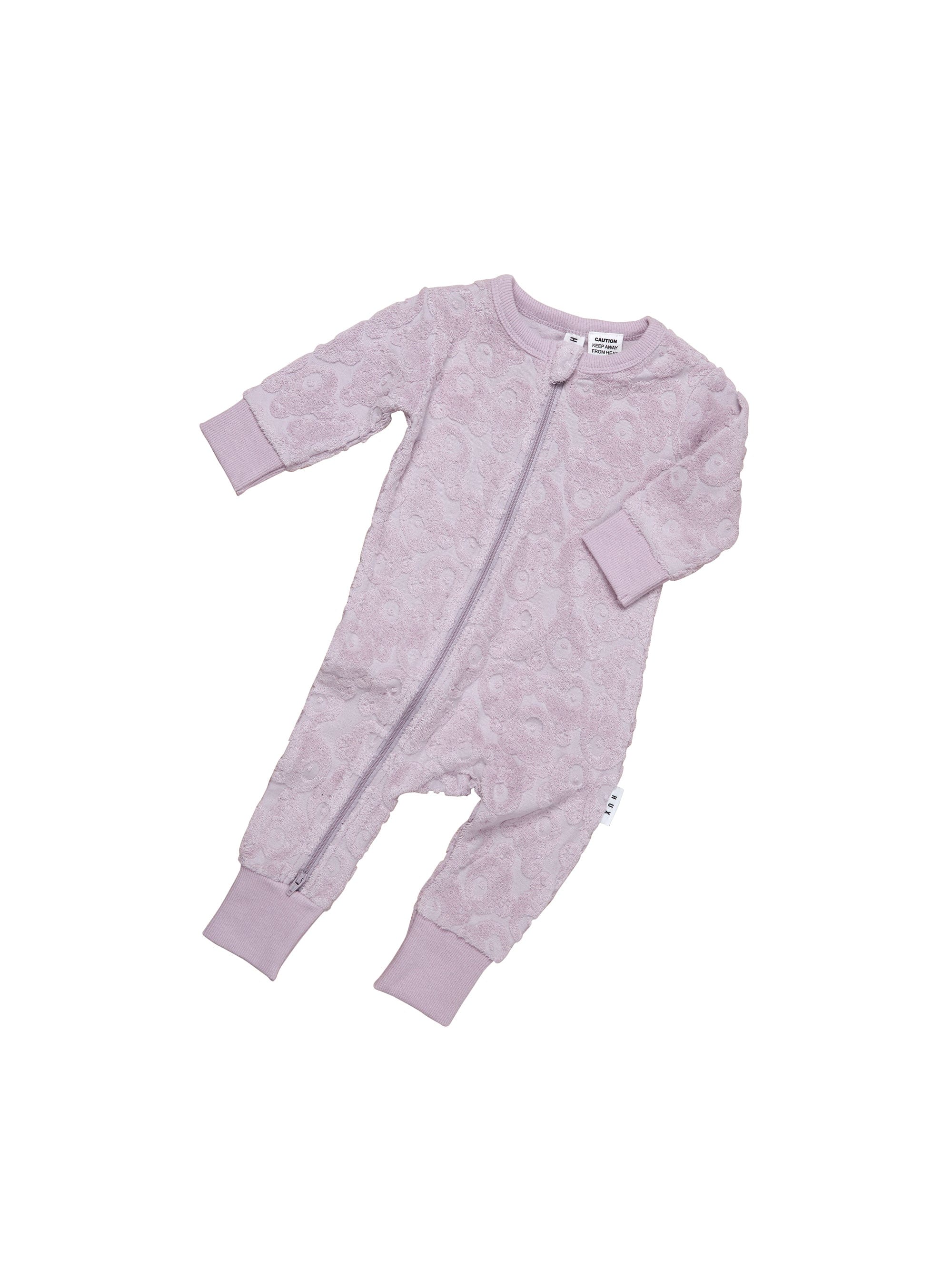 Huxbaby Girls All In One Huxbear Terry Zip Romper