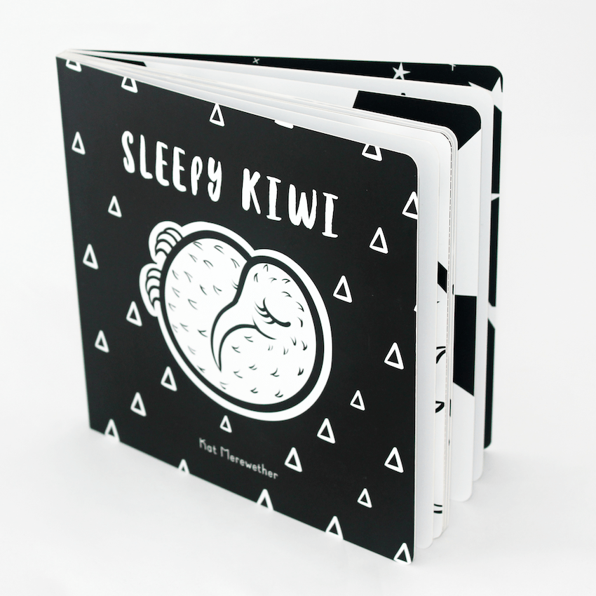 Illustrated Publishing Childrens Books Sleepy Kiwi Board Book