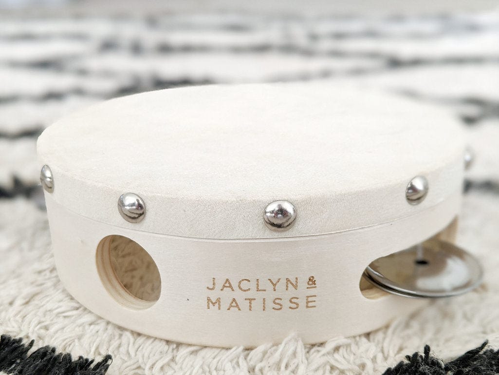 Jaclyn & Matisse Toys Tamborine Drum