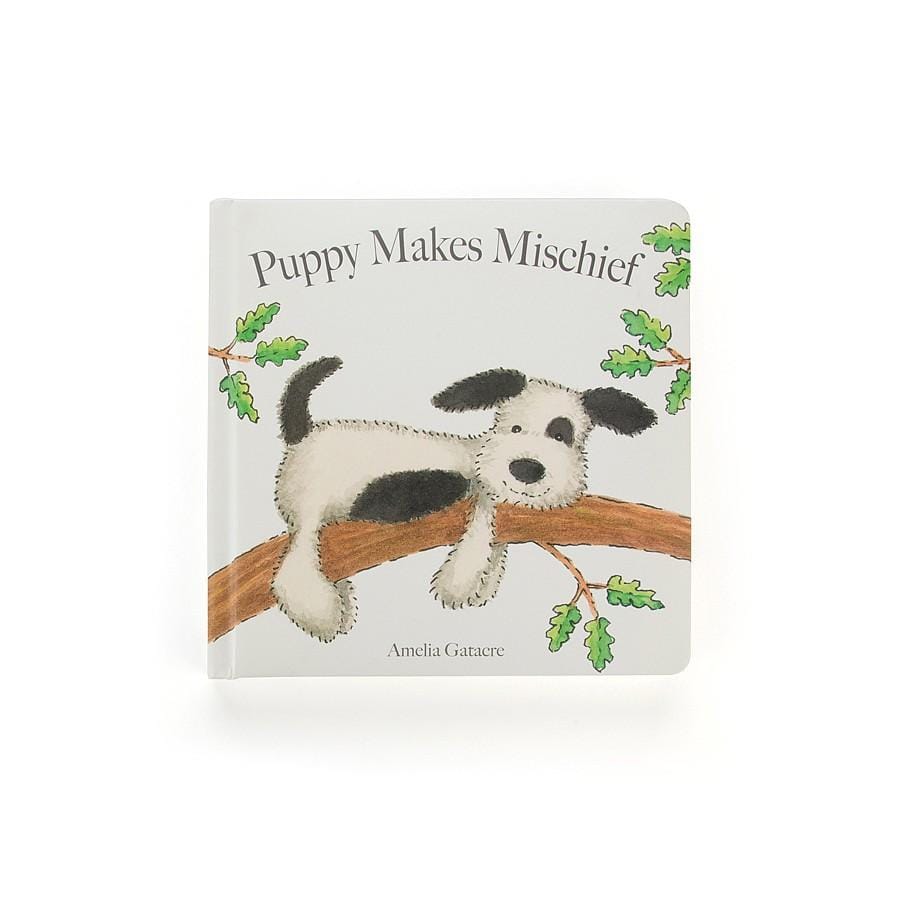 Jellycat Childrens Books Puppy Makes Mischief