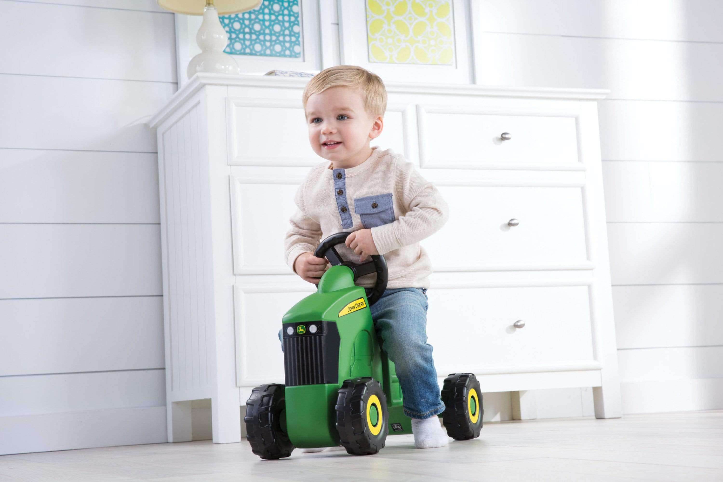 John Deere Toys Foot to Floor Tractor Ride On