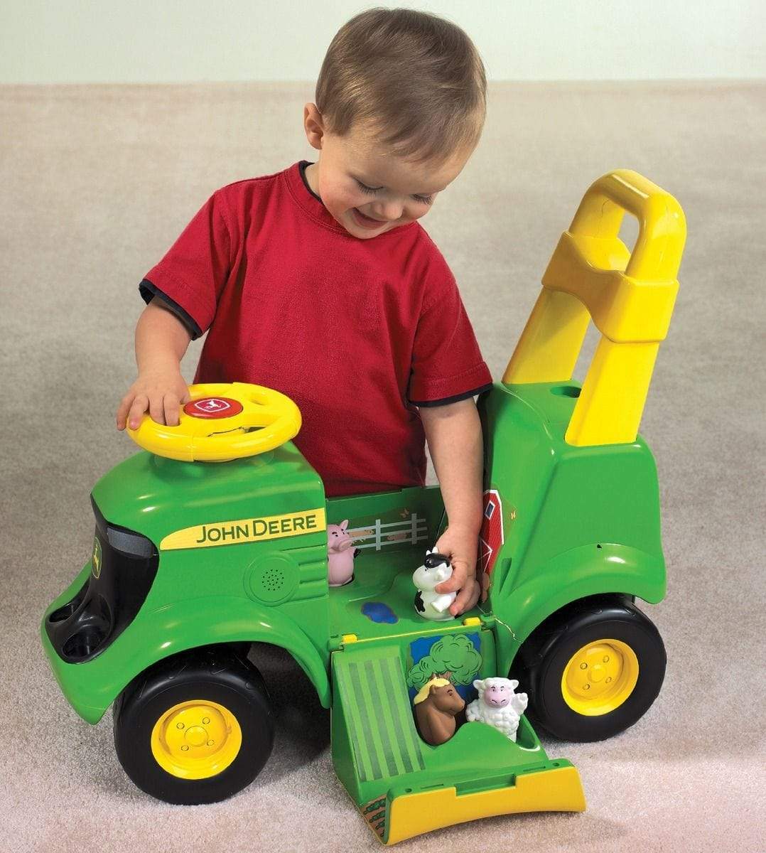 John Deere Toys John Deere Sit N Scoot Activity Tractor