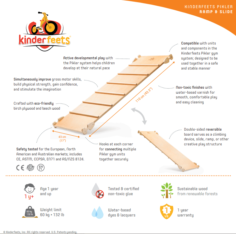 Kinderfeets Toys Kinderfeets Mini Pikler Playground