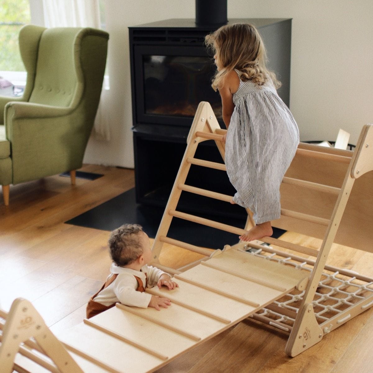 Kinderfeets Toys Kinderfeets Pikler Ramp and Slide
