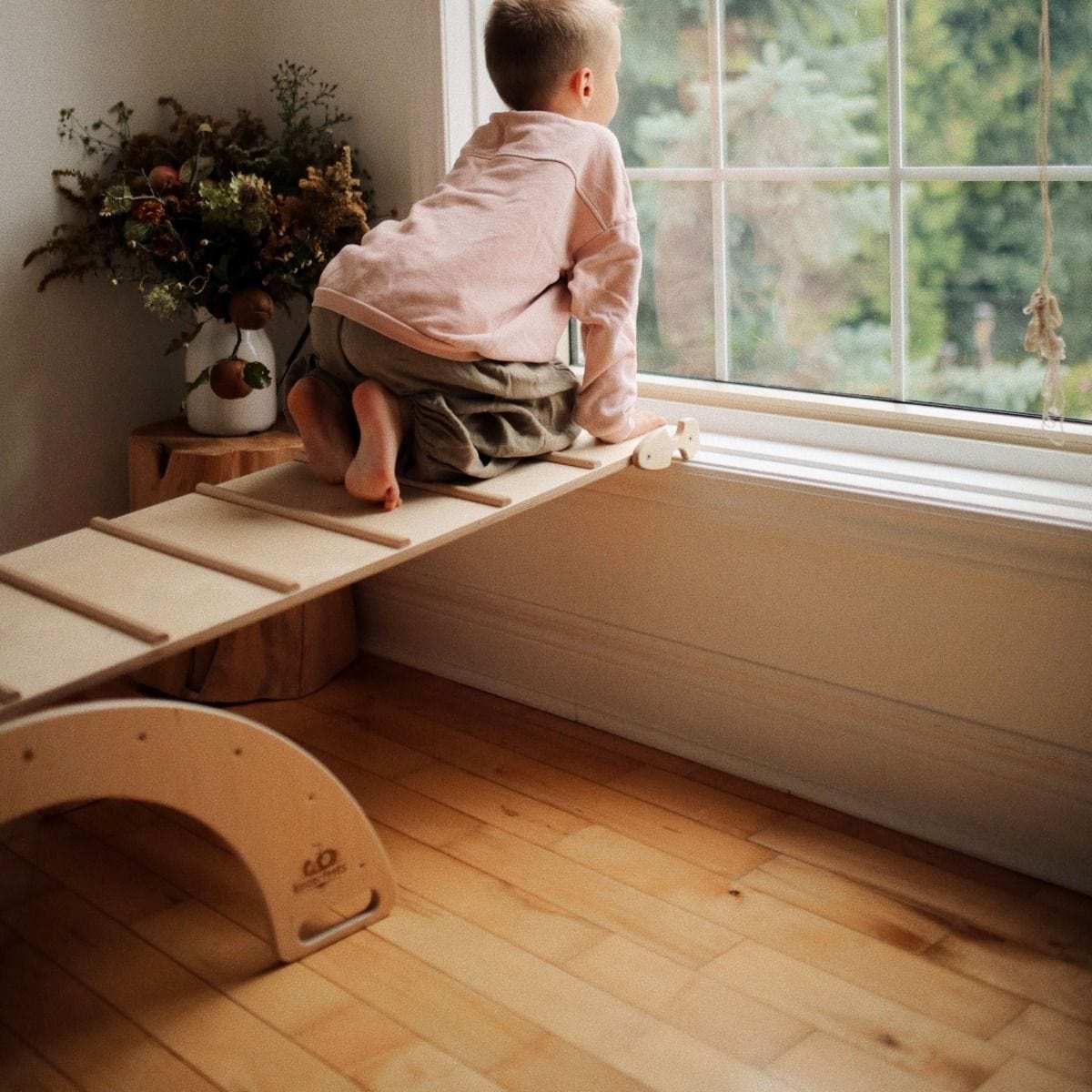 Kinderfeets Toys Kinderfeets Pikler Ramp and Slide