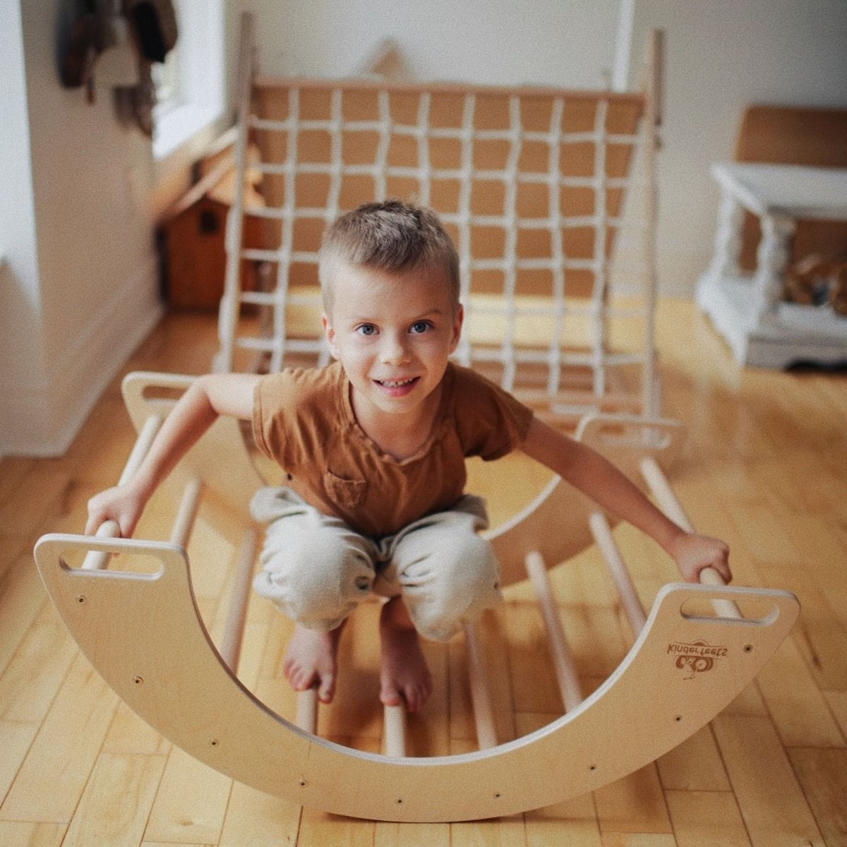 Kinderfeets Toys Kinderfeets Pikler Rocking & Climbing Arch