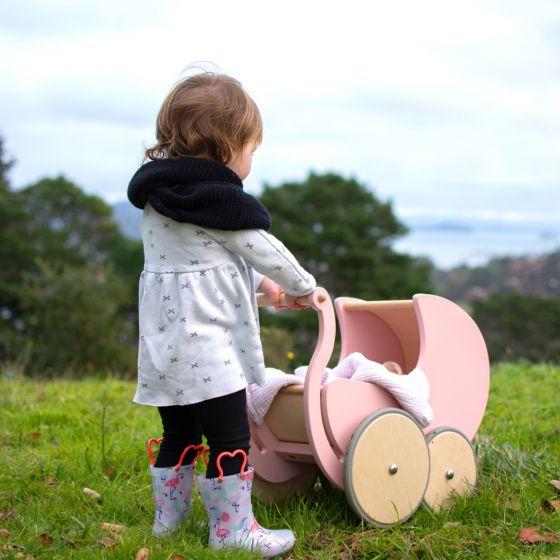 Kinderfeets Toys Kinderfeets Pram - Rose
