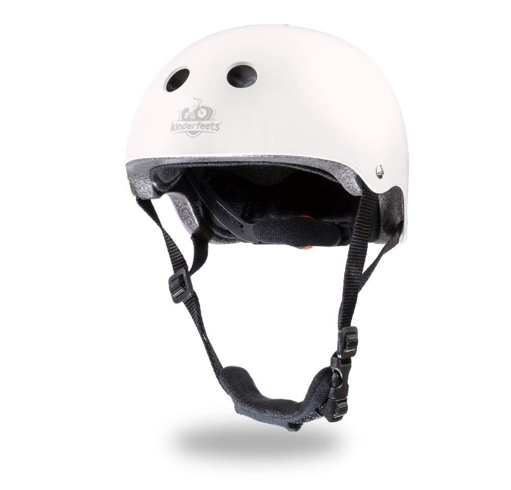 Kinderfeets Toys Matte White Kinderfeets Helmets
