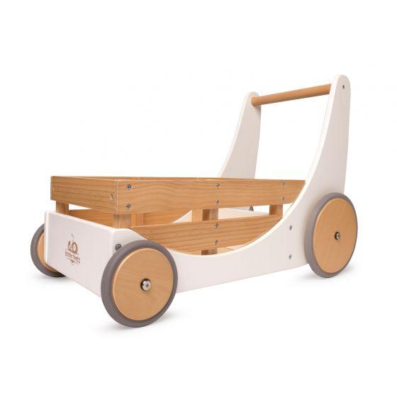 Kinderfeets Toys White Cargo Walker