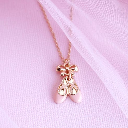 Lauren Hinkley Girls Accessory Ballet Slippers Necklace