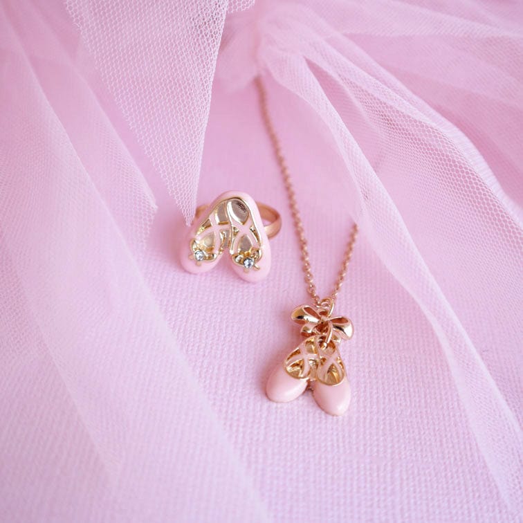 Lauren Hinkley Girls Accessory Ballet Slippers Necklace