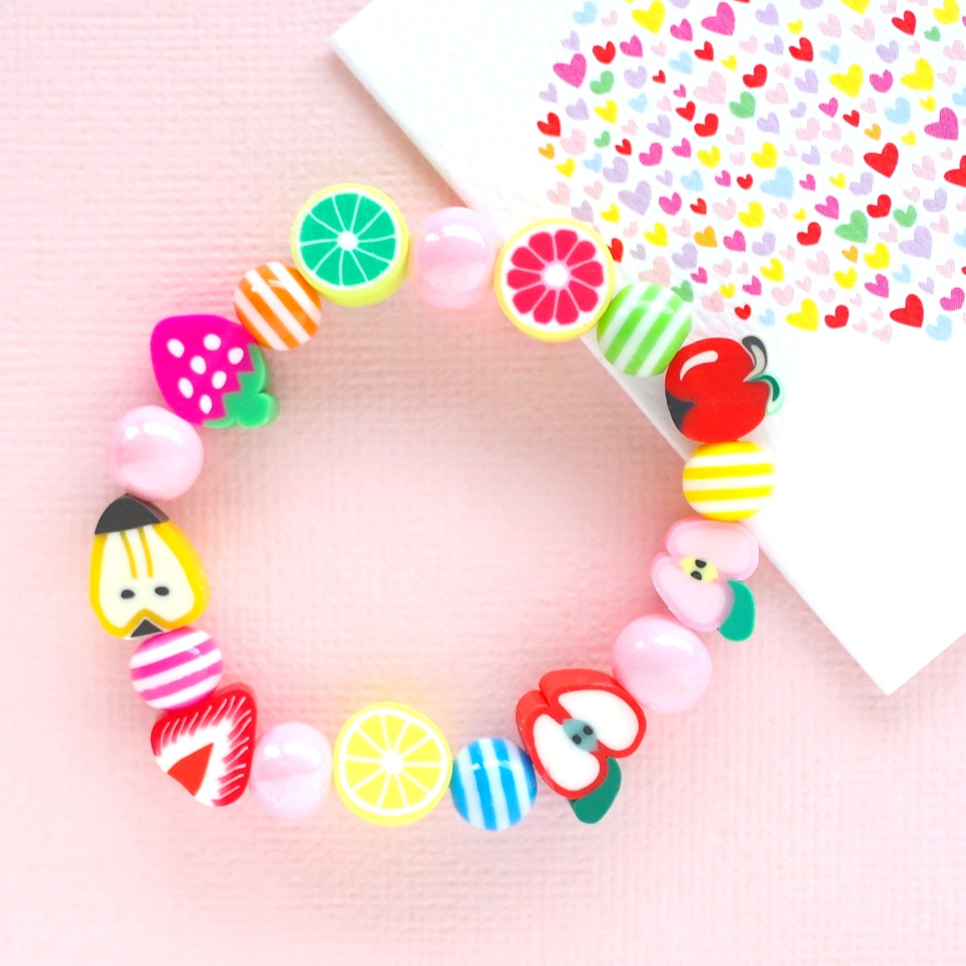 Lauren Hinkley Girls Accessory Fruit Elastic Bracelet