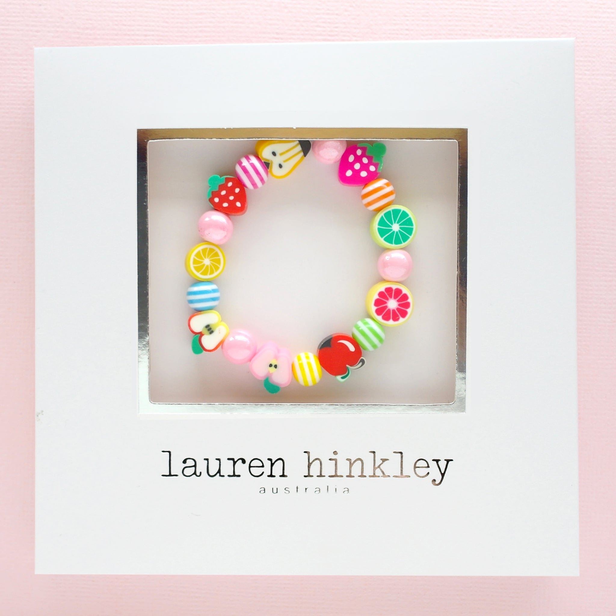 Lauren Hinkley Girls Accessory Fruit Elastic Bracelet