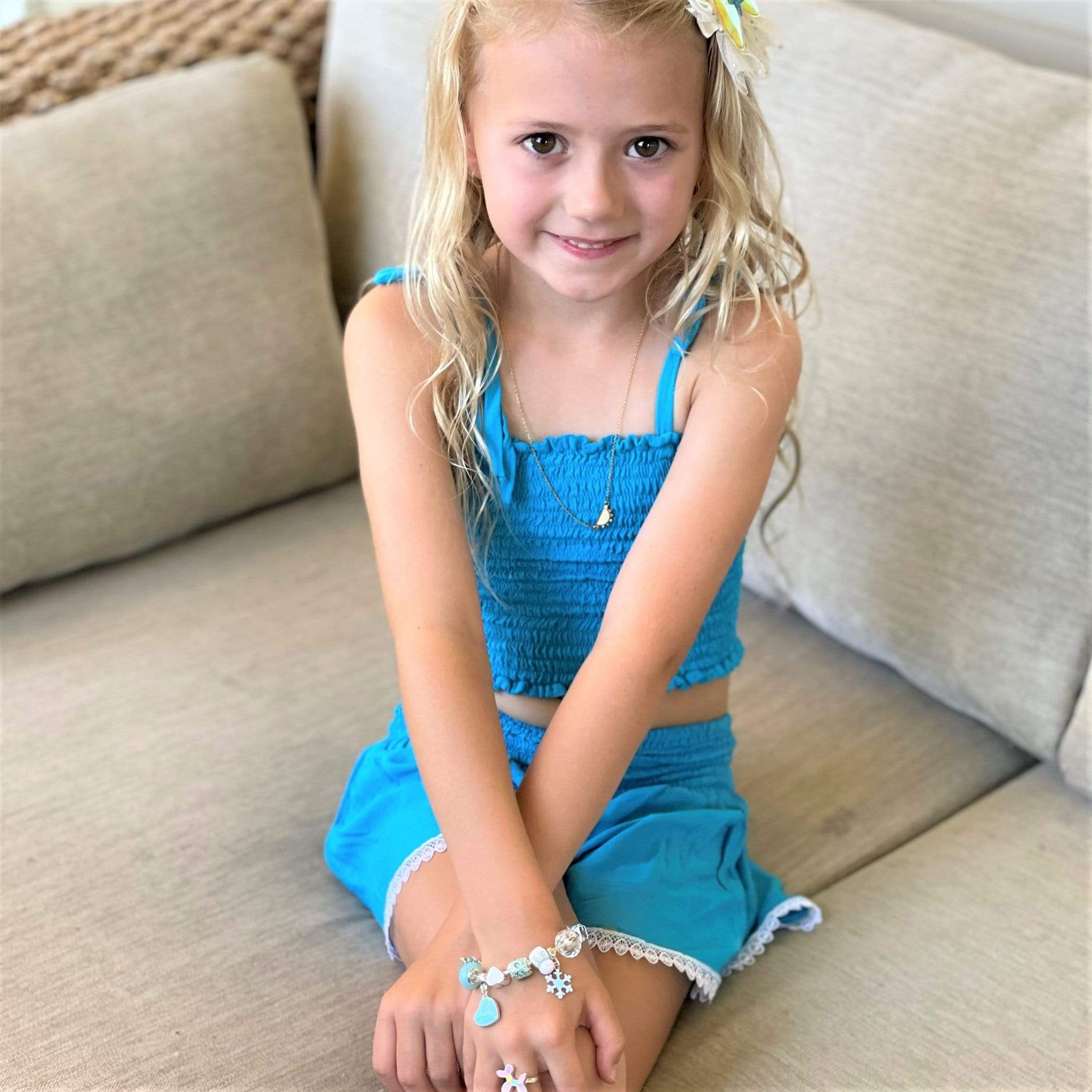 Lauren Hinkley Girls Accessory Ice Princess Charm Bracelet
