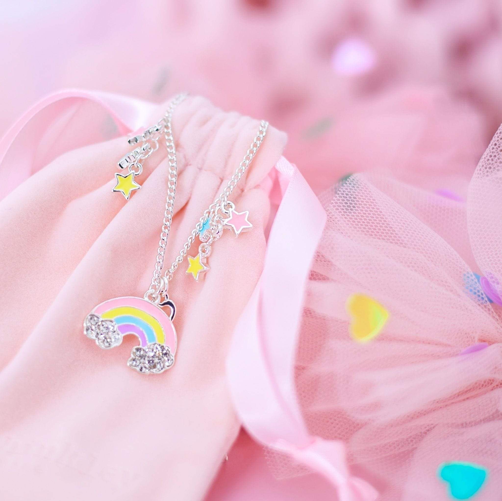 Lauren Hinkley Girls Accessory Rainbow Necklace